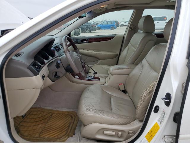 JTHBF30G520019716 - 2002 LEXUS ES 300 WHITE photo 7