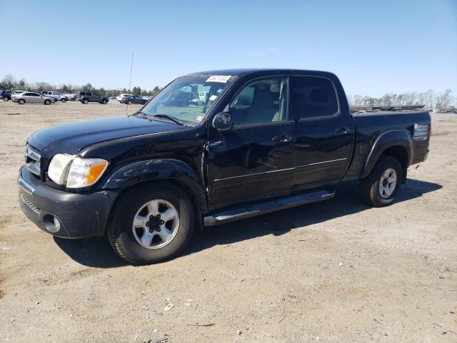 5TBDT44166S518406 - 2006 TOYOTA TUNDRA DOUBLE CAB SR5 BLACK photo 1