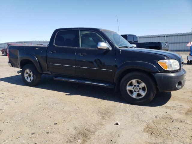 5TBDT44166S518406 - 2006 TOYOTA TUNDRA DOUBLE CAB SR5 BLACK photo 4