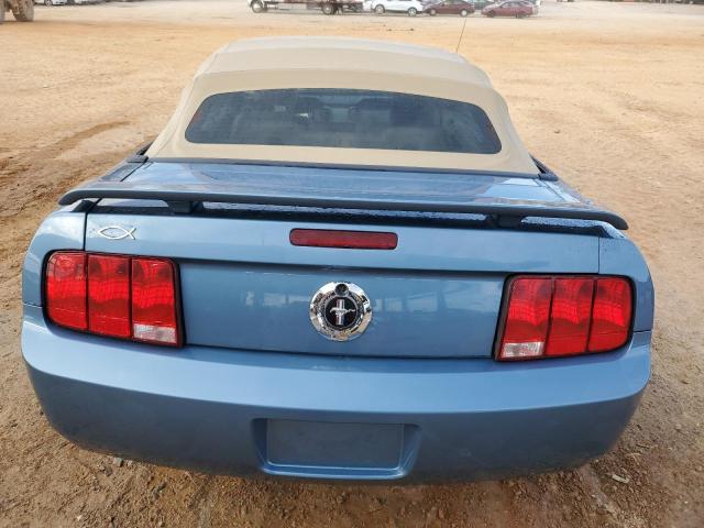 1ZVHT84N665248048 - 2006 FORD MUSTANG BLUE photo 6