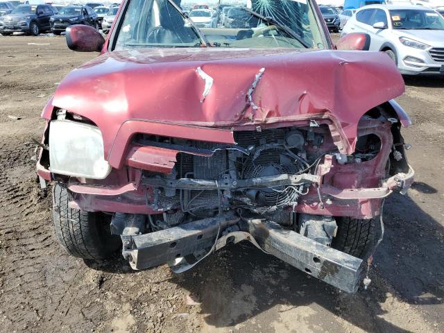 5TDBT48A36S261715 - 2006 TOYOTA SEQUOIA LIMITED RED photo 11