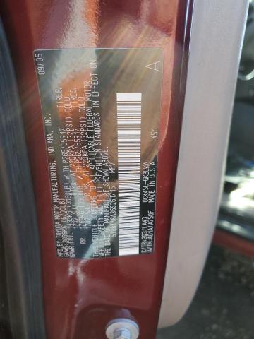 5TDBT48A36S261715 - 2006 TOYOTA SEQUOIA LIMITED RED photo 13