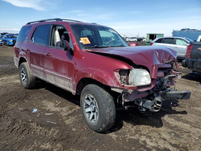 5TDBT48A36S261715 - 2006 TOYOTA SEQUOIA LIMITED RED photo 4