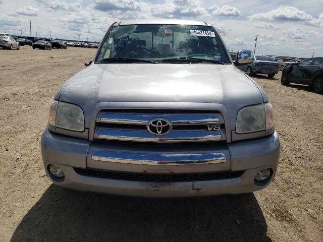 5TBRT34105S465412 - 2005 TOYOTA TUNDRA ACCESS CAB SR5 SILVER photo 5