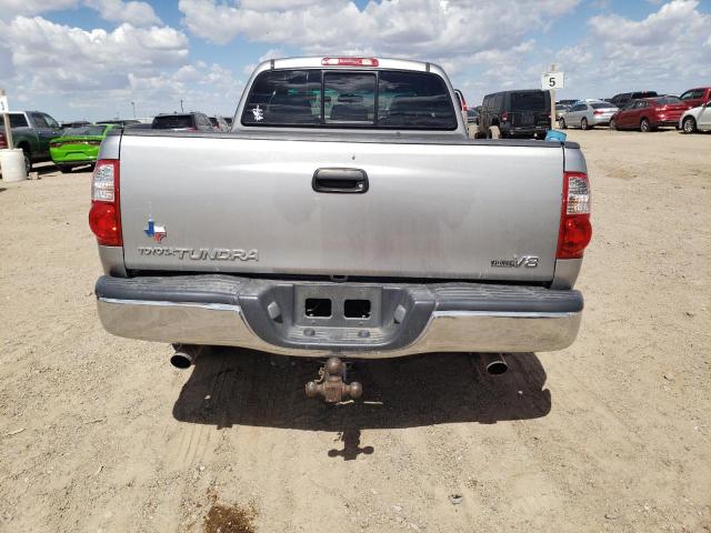 5TBRT34105S465412 - 2005 TOYOTA TUNDRA ACCESS CAB SR5 SILVER photo 6