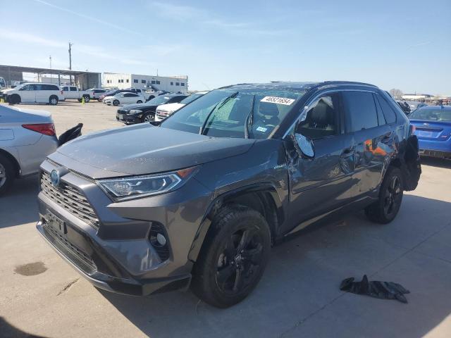 2T3EWRFV7KW040148 - 2019 TOYOTA RAV4 XSE GRAY photo 1