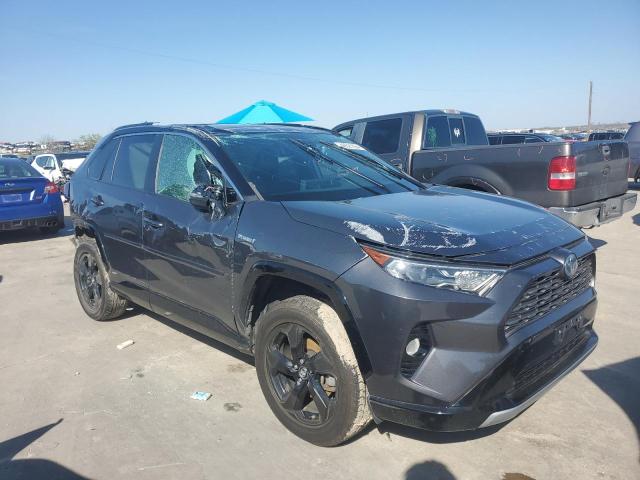 2T3EWRFV7KW040148 - 2019 TOYOTA RAV4 XSE GRAY photo 4