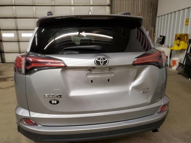 2T3BFREV2HW643005 - 2017 TOYOTA RAV4 LE SILVER photo 6