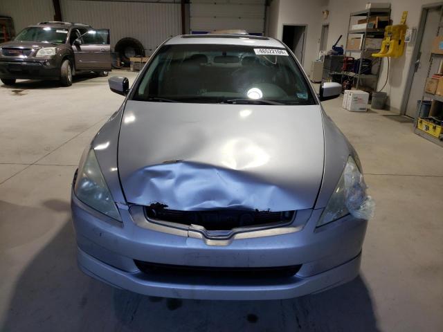 1HGCM56884A003239 - 2004 HONDA ACCORD EX SILVER photo 5