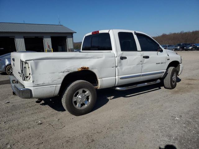 3D7KS28D46G111280 - 2006 DODGE RAM 2500 ST WHITE photo 3