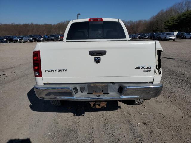 3D7KS28D46G111280 - 2006 DODGE RAM 2500 ST WHITE photo 6