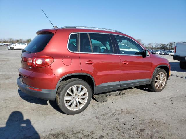 WVGAV75NX9W509506 - 2009 VOLKSWAGEN TIGUAN S BURGUNDY photo 3