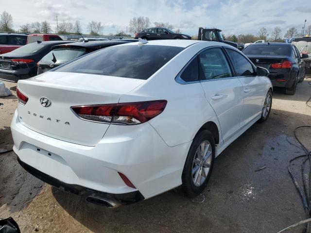 5NPE24AF5KH789892 - 2019 HYUNDAI SONATA SE WHITE photo 3