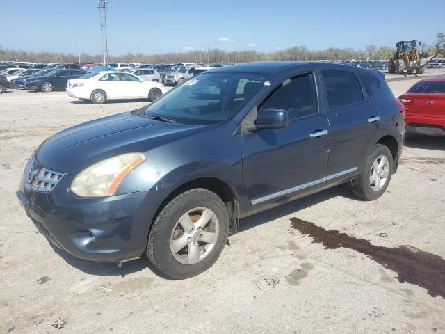 JN8AS5MT7DW527931 - 2013 NISSAN ROGUE S BLUE photo 1