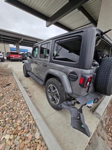 1C4HJXEG7PW673616 - 2023 JEEP WRANGLER SAHARA GRAY photo 2