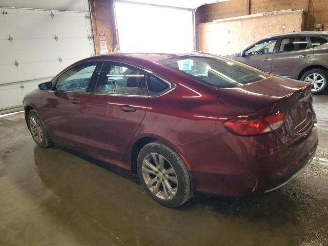 1C3CCCAB8FN715338 - 2015 CHRYSLER 200 LIMITED BURGUNDY photo 2