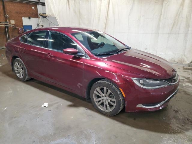 1C3CCCAB8FN715338 - 2015 CHRYSLER 200 LIMITED BURGUNDY photo 4