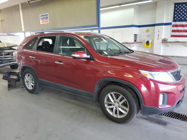 5XYKT4A73FG585288 - 2015 KIA SORENTO LX RED photo 4