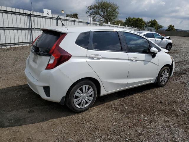 JHMGK5H54GX017681 - 2016 HONDA FIT LX WHITE photo 3