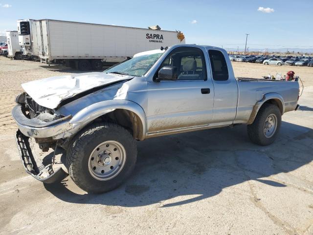 5TEWN72N92Z105183 - 2002 TOYOTA TACOMA XTRACAB SILVER photo 1