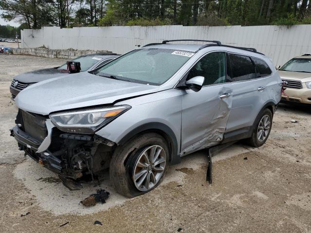 KM8SM4HF4JU259853 - 2018 HYUNDAI SANTA FE SE SILVER photo 1