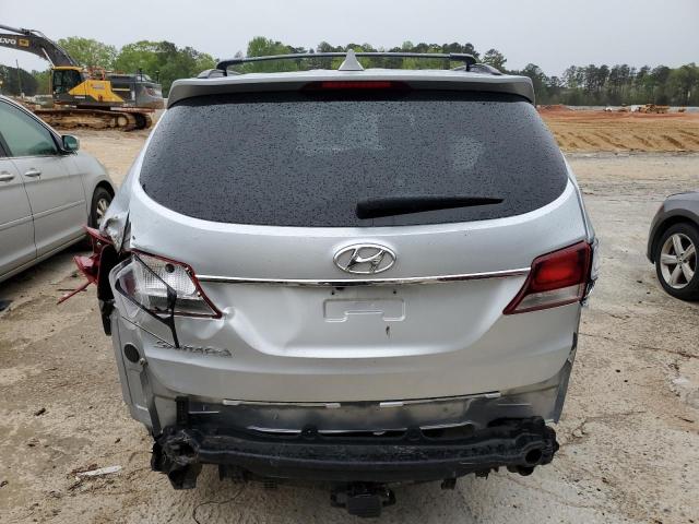 KM8SM4HF4JU259853 - 2018 HYUNDAI SANTA FE SE SILVER photo 6