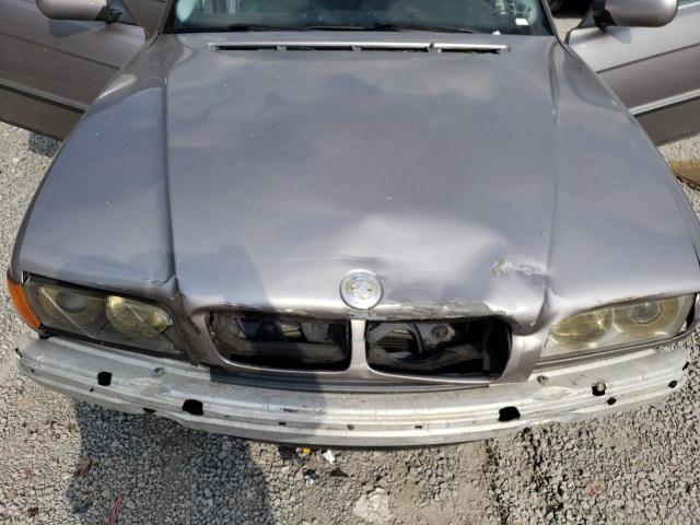 WBAGF8323WDL57535 - 1998 BMW 740 I AUTOMATIC SILVER photo 11