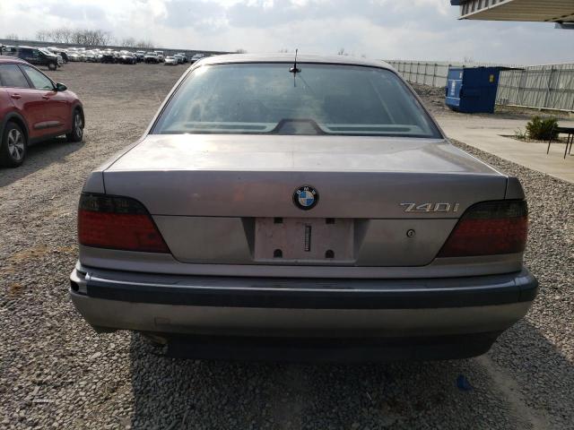 WBAGF8323WDL57535 - 1998 BMW 740 I AUTOMATIC SILVER photo 6