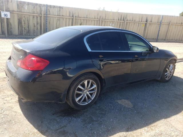 JNKBV61E27M700742 - 2007 INFINITI G35 BLACK photo 3