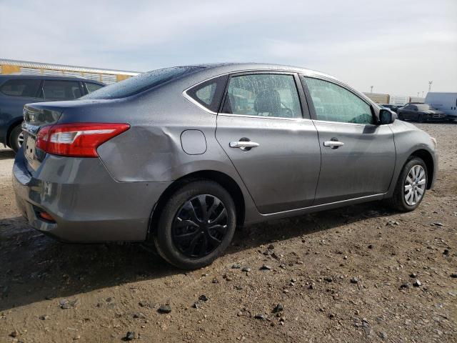 3N1AB7AP2KY225762 - 2019 NISSAN SENTRA S GRAY photo 3