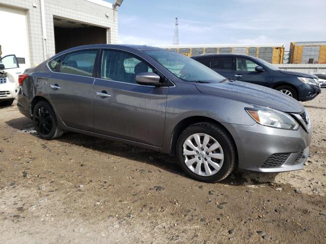 3N1AB7AP2KY225762 - 2019 NISSAN SENTRA S GRAY photo 4