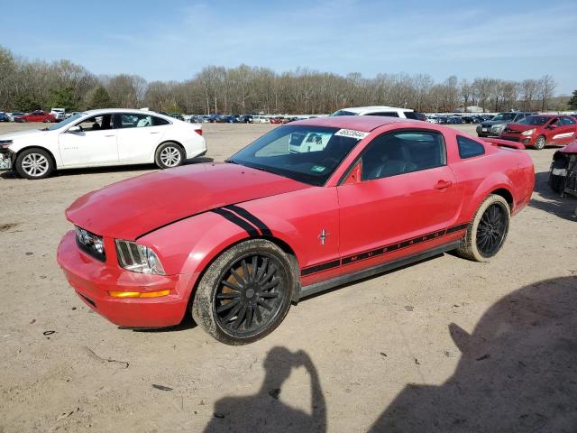 1ZVHT80N765106779 - 2006 FORD MUSTANG RED photo 1
