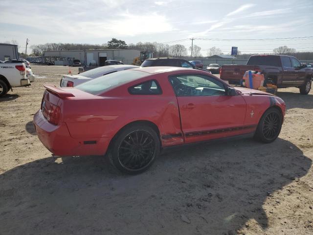 1ZVHT80N765106779 - 2006 FORD MUSTANG RED photo 3