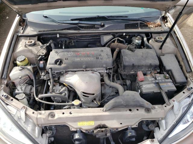 4T1BE32K72U111601 - 2002 TOYOTA CAMRY LE TAN photo 11