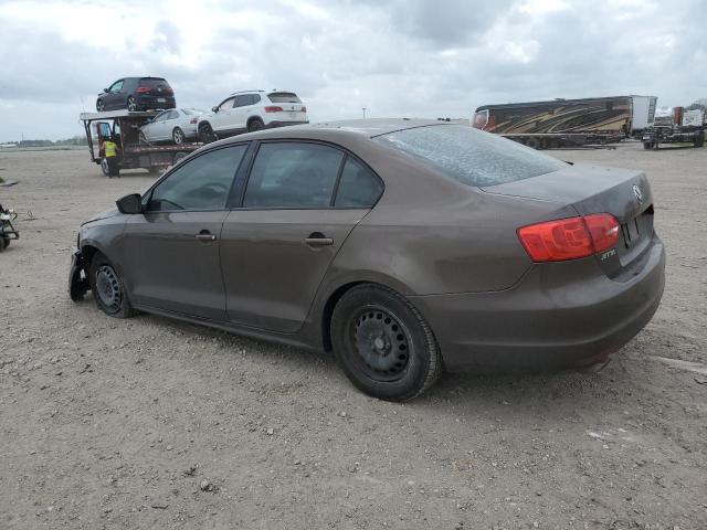 3VW2K7AJ3EM239966 - 2014 VOLKSWAGEN JETTA BASE BROWN photo 2