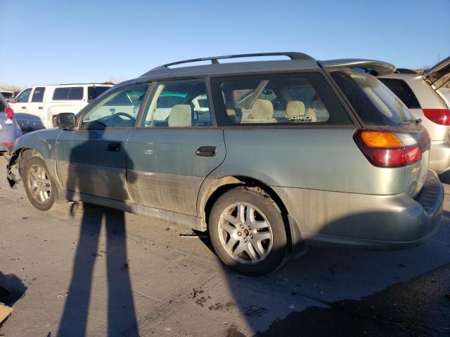 4S3BH675437608539 - 2003 SUBARU LEGACY OUTBACK AWP 绿色 照片 2