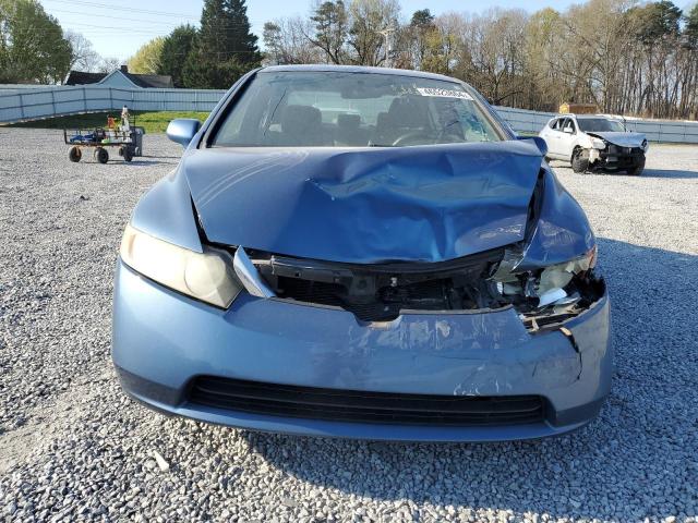 2HGFA16507H514096 - 2007 HONDA CIVIC LX BLUE photo 5