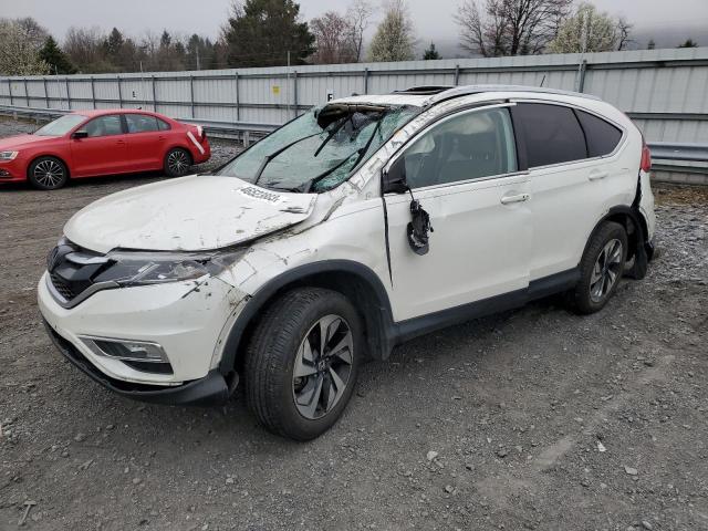 5J6RM4H99GL038481 - 2016 HONDA CR-V TOURING WHITE photo 1