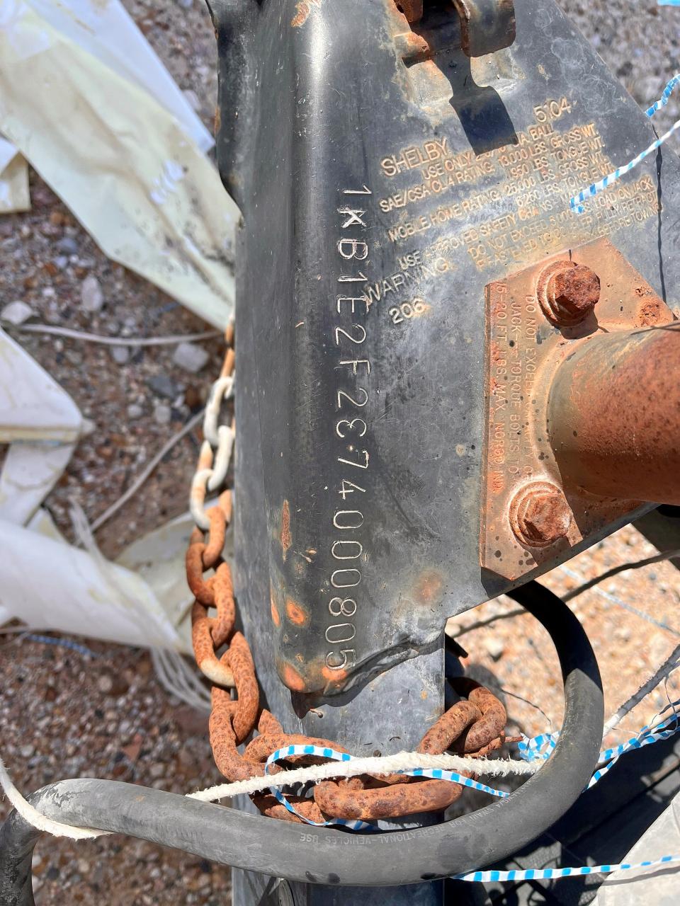 1KB1E2F2374000805 - 2007 HOLIDAY RAMBLER BLACK DIAMOND Белый фото 10