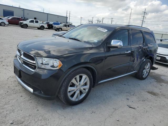 1D4SD4GT8BC627814 - 2011 DODGE DURANGO CREW BLACK photo 1