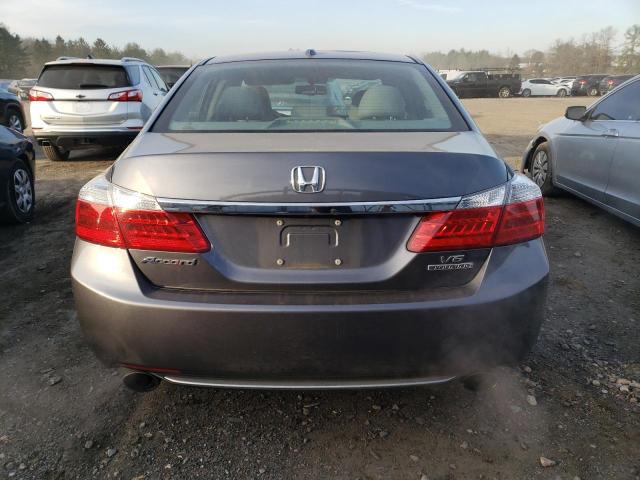 1HGCR3F93DA030380 - 2013 HONDA ACCORD TOURING GRAY photo 6