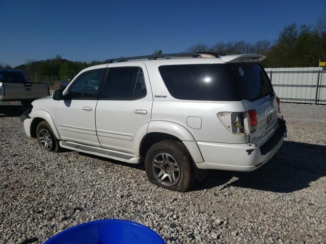 5TDBT48A15S248170 - 2005 TOYOTA SEQUOIA LIMITED WHITE photo 2