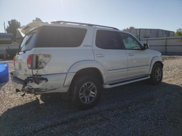 5TDBT48A15S248170 - 2005 TOYOTA SEQUOIA LIMITED WHITE photo 3