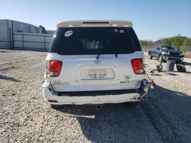 5TDBT48A15S248170 - 2005 TOYOTA SEQUOIA LIMITED WHITE photo 6