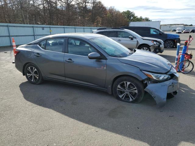 3N1AB8CVXMY222127 - 2021 NISSAN SENTRA SV GRAY photo 4