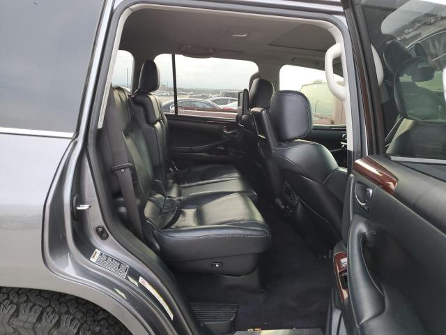 JTJHY7AX7D4102861 - 2013 LEXUS LX 570 GRAY photo 10