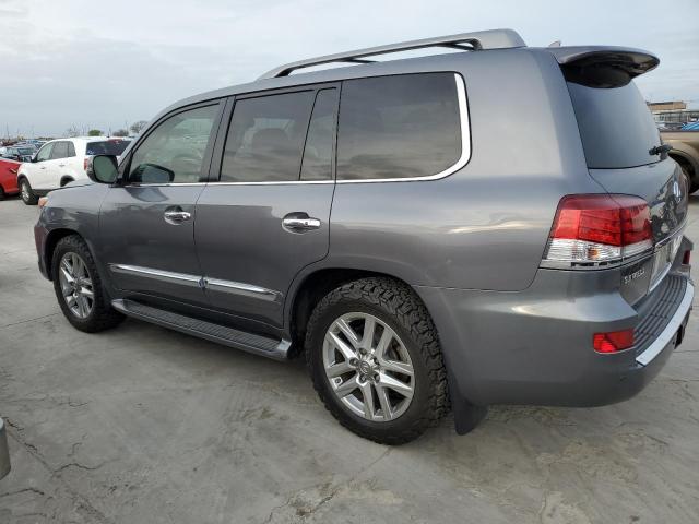 JTJHY7AX7D4102861 - 2013 LEXUS LX 570 GRAY photo 2