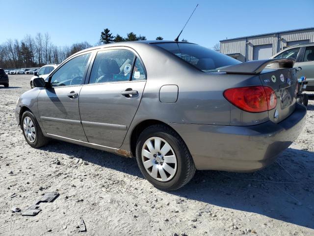 2T1BR32E74C180274 - 2004 TOYOTA COROLLA CE GRAY photo 2