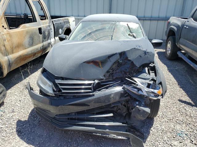 3VW1K7AJ8FM352387 - 2015 VOLKSWAGEN JETTA BASE BLACK photo 5