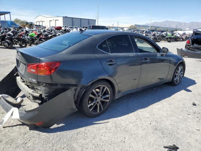 JTHBK262372058253 - 2007 LEXUS IS 250 GRAY photo 3